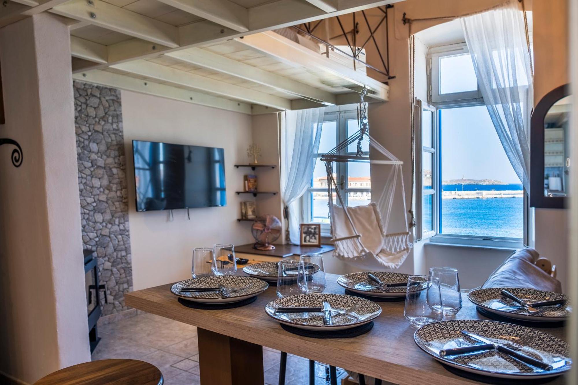 La Casa Nikolaou Sylivani Ermoupoli Luaran gambar